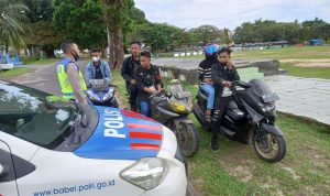 Satuan Lalu Lintas Polres Babar Gelar Patroli Siang Hari