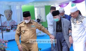 Bangun Musala Assofa, Gubernur Erzaldi: Izinkan Kami Bersedekah