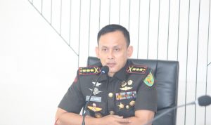 Danrem 045/Gaya Melaksanakan Rapat Koordinasi Percepatan Vaksinasi Covid-19 Bersama Pangdam II/Swj