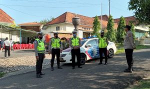 Pastikan Rasa Aman kepada Jamah Gereja Polres Bangka Barat Pam Paskah