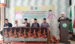 MUI Gelar Rakor Guna Membangun Masyarakat dan Mensukseskan Pembangunan di Serang