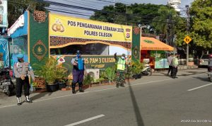 Koramil 2301 Cilegon Melaksanakan Giat Pos Pam Depan Rumdis Walikota Cilegon