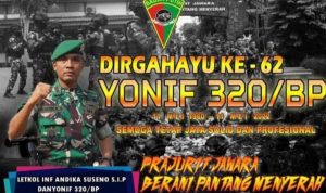 Hari Jadi Yonif 320/BP ke 62 Gelar Kegiatan Santunan Anak Yatim