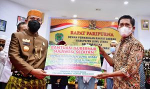 23 Tahun Luwu Utara, Gubernur Andi Sudirman Berikan Benih Gratis Unggul