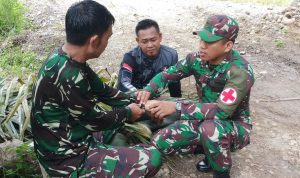 Tim Bakes Beri Pelayanan Kesehatan Terhadap Anggota TMMD Dandim 1427/Pasangkayu