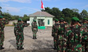 Upacara Hari Kebangkitan Nasional Kodim 0429/Lamtim Berjalan Khidmat