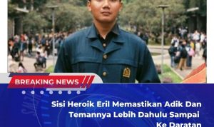 Sisi Heroik Eril Memastikan Adik Dan Temannya Lebih Dahulu Sampai Ke Daratan