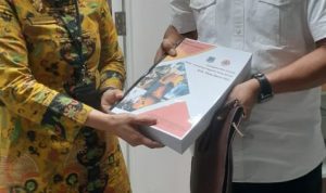 BPBD Mubar Serahkan Proposal Kepada Direktur P2SESA BNPB