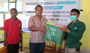 PT Surya Raya Lestari Satu Salurkan Bantuan CSR Bidang Lingkungan ke Desa Tamarunang