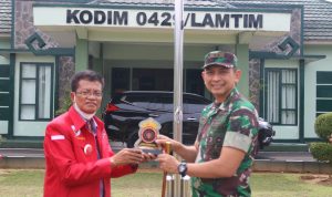 Dandim 0429/Lamtim Terima Audiensi DPC PBB Lampung Timur