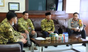 Kapolres Terima Kunjungan Silaturahmi dan Audensi Ketua KPU Lampura 