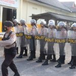 Sat Samapta Polres Bangka Laksanakan Pelatihan Dalmas dan Borgol Polri