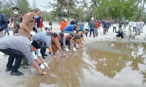 Peringati Hari Manggrove Sedunia PWI Babel Bersama BPDAS Gelar Penanaman Manggrove