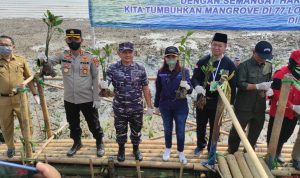 Lanal Banten Turut Serta Sukseskan Hari Mangrove se-Dunia