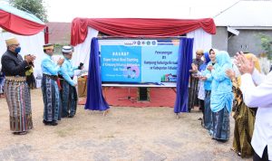 Kegiatan Launching di Lembaga Adat Galesong, Tema Cegah stunting dengan Pendekatan Budaya