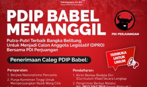 PDIP Babel Membuka Pendaftaran dan Memanggil Putra Putri Babel untuk Menjadi Calon Anggota Legislatif