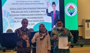 Mattiro Tasi dapat Bantuan Kemendes Peningkatan Pembangunan Obyek Wisata