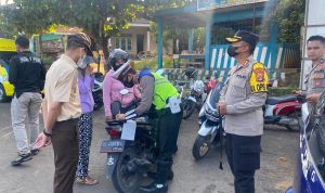 Polres Lampung Utara Gelar Razia Gabungan Bersama Dispenda dan Jasa Raharja