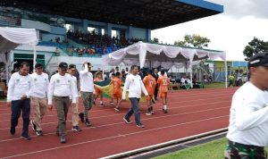 Pembukaan Liga Santri PSSI Piala KASAD Provinsi Babel Dibuka Resmi oleh Kapolda 