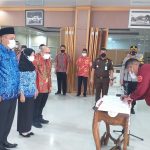 Bupati Basel, Lantik 28 Pejabat Eselon III, Eselon IV dan Kepala UPT Puskesmas