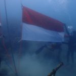 Semangat Merah Putih, Dari Kedalaman Laut Pulau Sangiang Banten