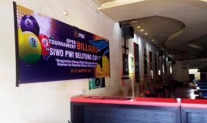 Besok, SIWO PWI Belitung Gelar Tournament Billiard