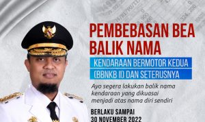 Bapenda Sulsel Bebaskan Bea Balik Nama Kendaraan Kedua, Potensi Tingkatkan PKB Provinsi