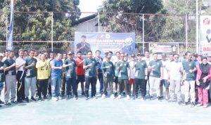 Kodim 1425 Jeneponto Peringati HUT TNI ke-77 dengan Turnamen Tenis, Bupati Harapkan Ini