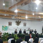 DPRD Rapat Paripurna Istimewa Pergantian dan Pengangkatan  Wakil Ketua I DPRD Bangka