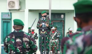 Pimpin Upacara Bendera 17-an, Dandim 0429Lamtim Bacakan Amanat Panglima TNI