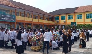 SMPN 2 Kota Cilegon, Melaksanakan Pawai Panjang Mulud Dalam Rangka Menyambut Maulid Nabi Muhammad SAW