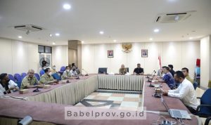 Diskominfo Kep Babel, Menggelar Rapat Pencegahan dan Pemberantasan Peredaran Narkoba