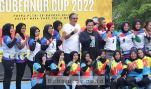 Bangun Kegembiraan dan Kesehatan Lewat Turnamen Voli Gubernur Cup 2022