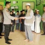 Program Sosial Polres Maros Rutin Kunjungi Ponpes