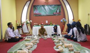 Peringati HUT Pengadilan Agama Sukadana ke-4 Dihadiri Bupati Dawam dengan Syukuran Makan Bersama