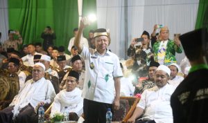 Bupati Dawam Hadiri Pengajian Akbar Khataman Kitab Alfiah dalam Rangka Imtihan Wisuda Ponpes Salafiyah Darussalamah Tahun 2022