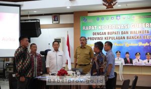 Pj Gubernur dan Bupati/Walikota Siapkan Materi Rakornas Investasi