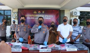 Kurun Waktu 1 Bulan, Polres Lampung Timur Berhasil Ungkap 27 Kasus C3 dan 1 Kasus Keterangan Palsu