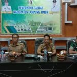 Wakili Dandim, Danramil 05/Sukadana Hadiri Zoom Meeting Pembahasan Inflasi