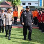 Jamin Keamanan Natal Dan Tahun Baru,Polres Maros Gelar Upacara Gelar Pasukan Operasi Lilin 2022