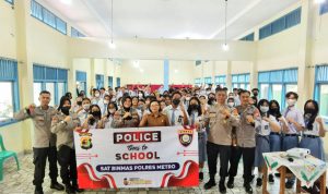 Police goes To School : Sat Binmas Berikan Sosialisasi ke Pelajar