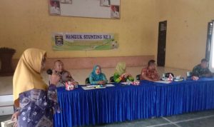 Bhabinkamtibmas Hadiri Rembuk Stunting di Kelurahan Ganjar Agung