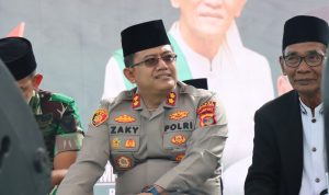 Polres Lamtim Amankan Pelaksanaan SILATDA Kader NU Kabupaten Lampung Timur