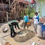 Babinsa Koramil 2303/Pulomerak, Karbak Pembangunan Rumah