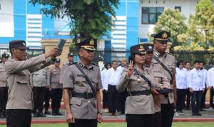 Sejumlah Pejabat Utama Polres Maros Berganti,Polres Maros Gelar Sertijab