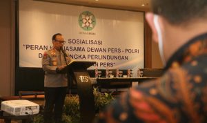 Polri dan Dewan Pers Sosialiasi Perlindungan Kemerdekaan Pers