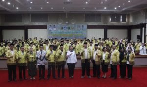 Chusnunia Wagub Lampung Didampingi Kepala OJK Ikuti Pertemuan Tahunan Industri Jasa Keuangan 2023 Secara Virtual