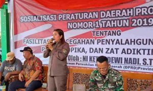 Ni Ketut Dewi Nadi Anggota DPRD Prov Lampung Gelar Sosperda No 1 Tahun 2019