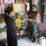 Babinsa Koramil 2302/Bojonegara, Puan Ter Pendataan Harga Sembako