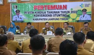 Rapat Riview Kerja Penurunan Stanting di Lamtim Dipimpin Wakil Bupati Azwar Hadi